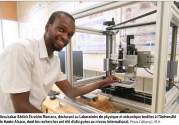 Article sur le projet de Sedick IBRAHIM dans L’Alsace
